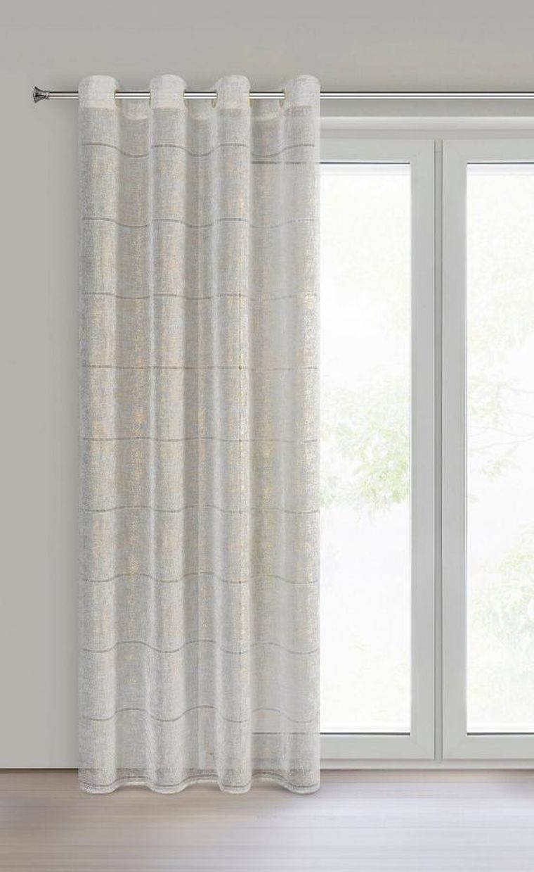 Eurofirany, firana gotowa, Katy, 140-250 cm, biały