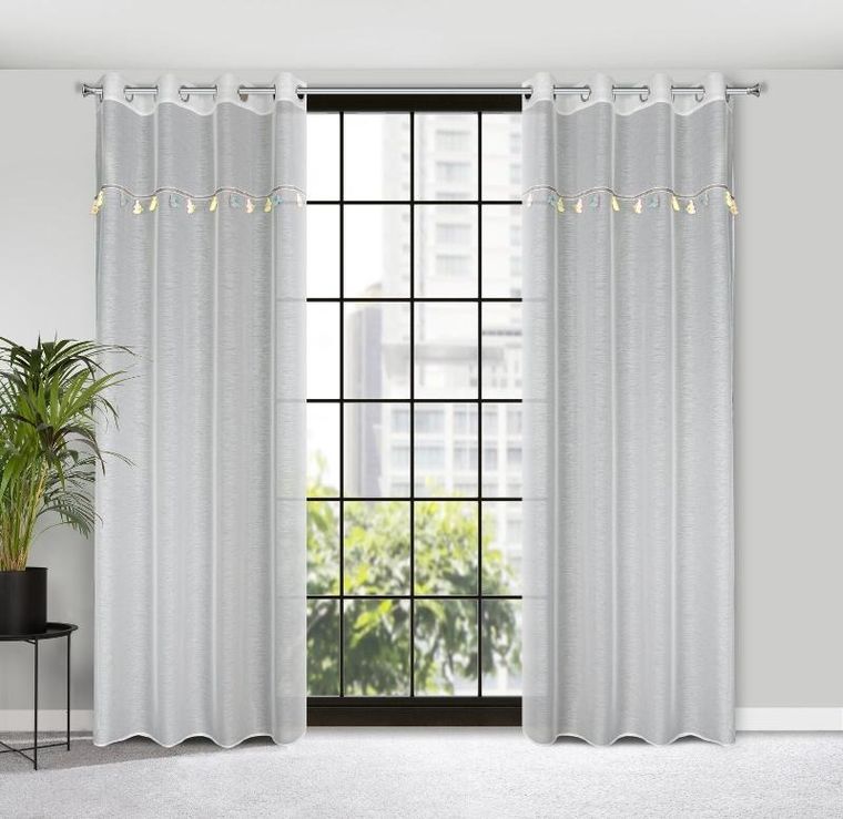 Eurofirany, firana gotowa, kids, 140-250 cm, kremowy