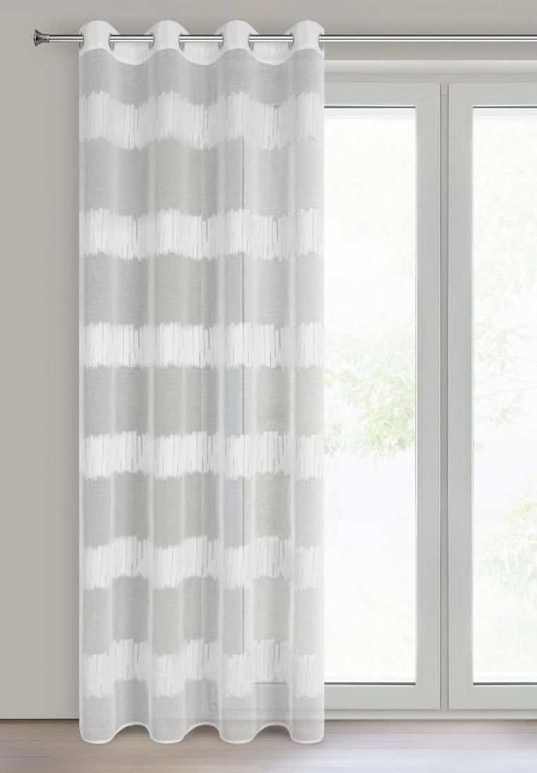 Eurofirany, firana gotowa Leandra, 140-250 cm, biały