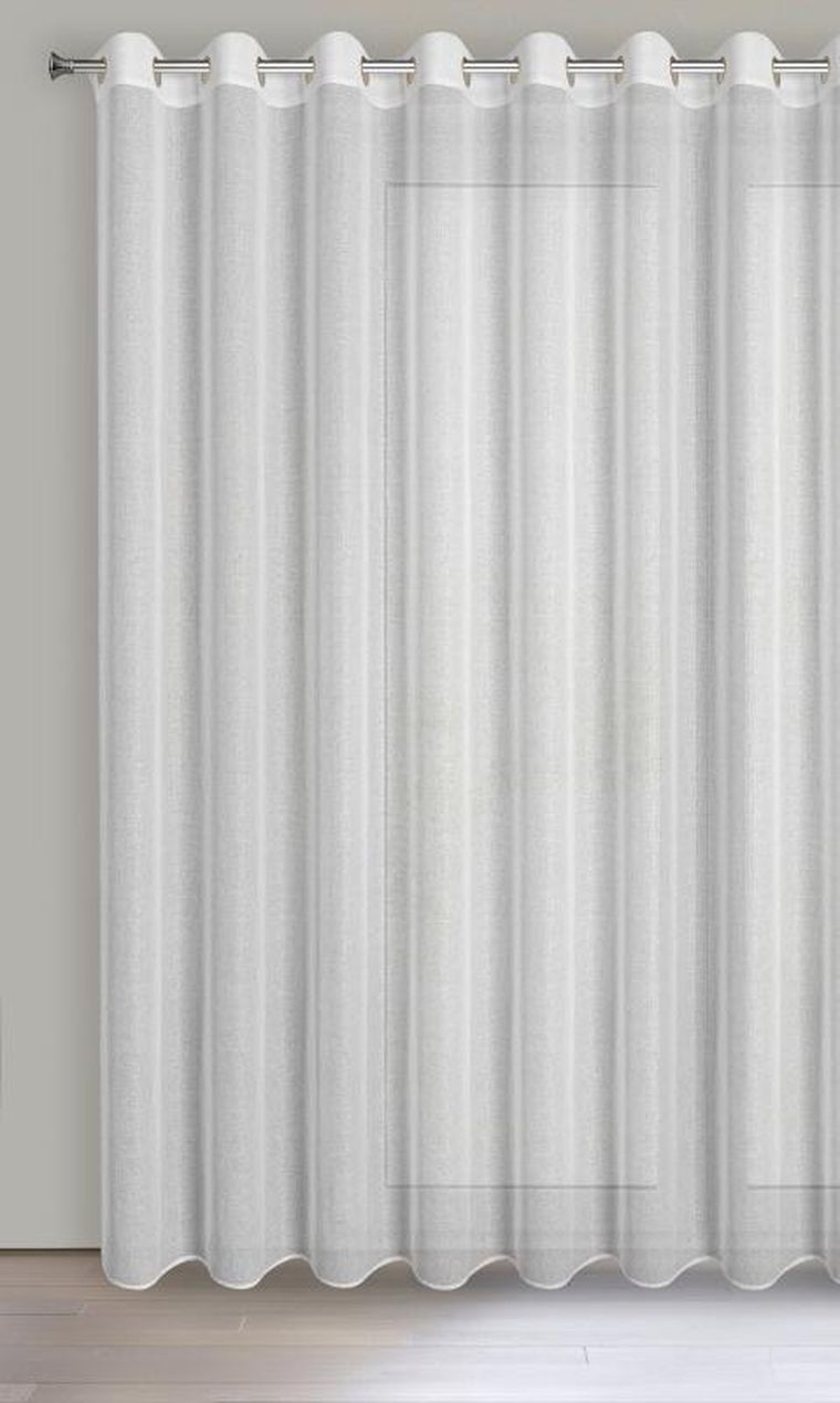 Eurofirany, firana gotowa, Lena, 250-250 cm, biały