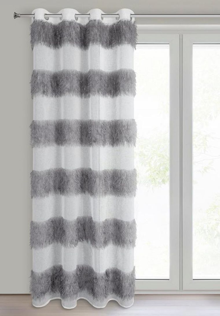 Eurofirany, firana gotowa, Margaret, 140-250 cm, biały