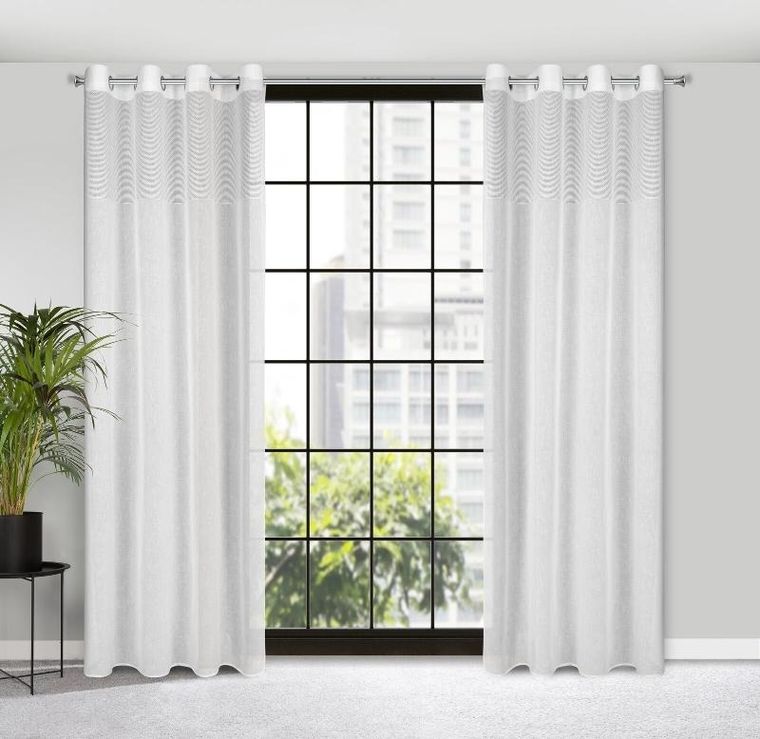 Eurofirany, firana gotowa, Marisa, 140-250 cm, biały