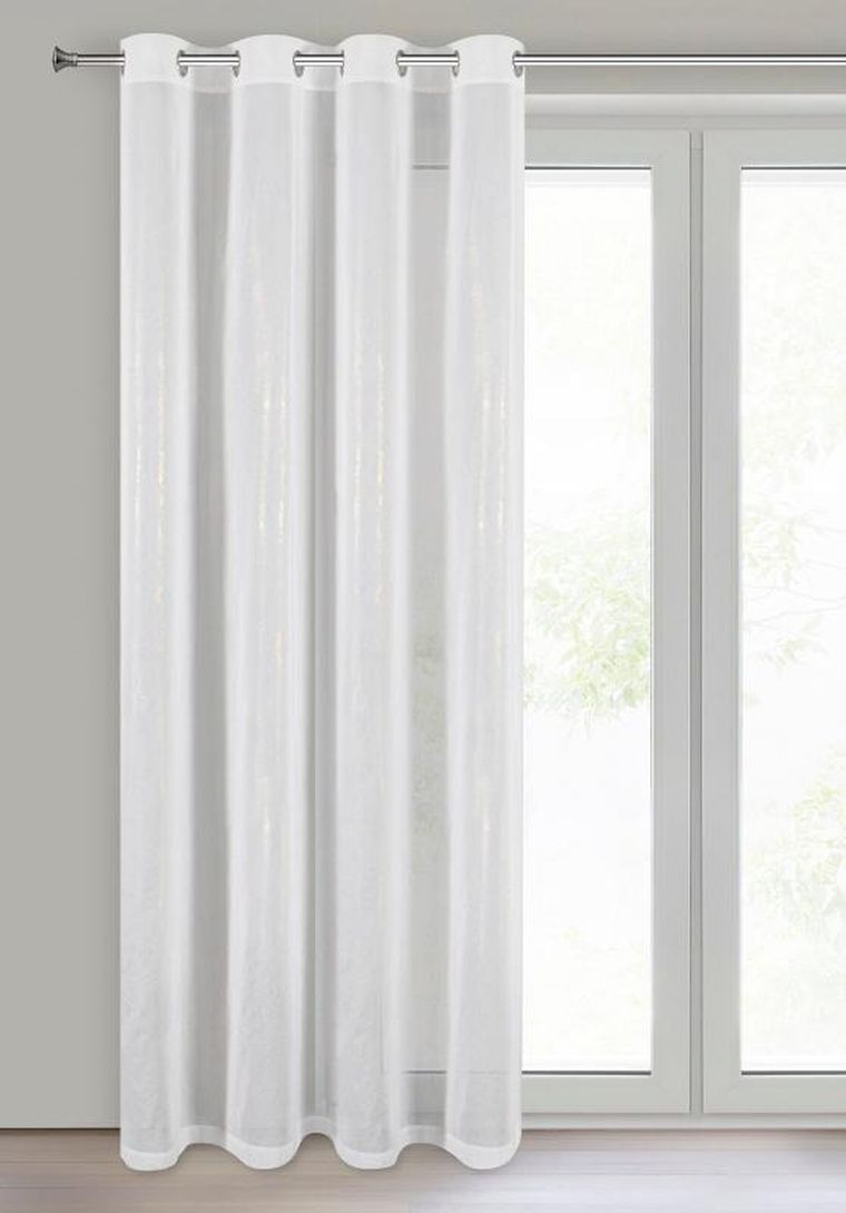 Eurofirany, firana gotowa, Missy, 140-250 cm, biały