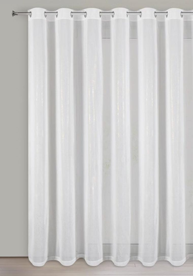 Eurofirany, firana gotowa, Missy, 300-250 cm, biały
