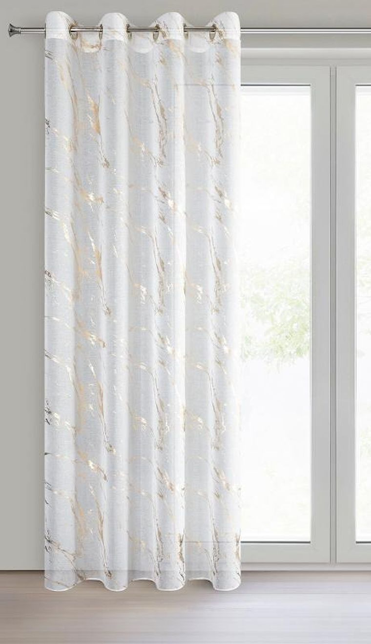 Eurofirany, firana gotowa, Molly, 140-250 cm, biały