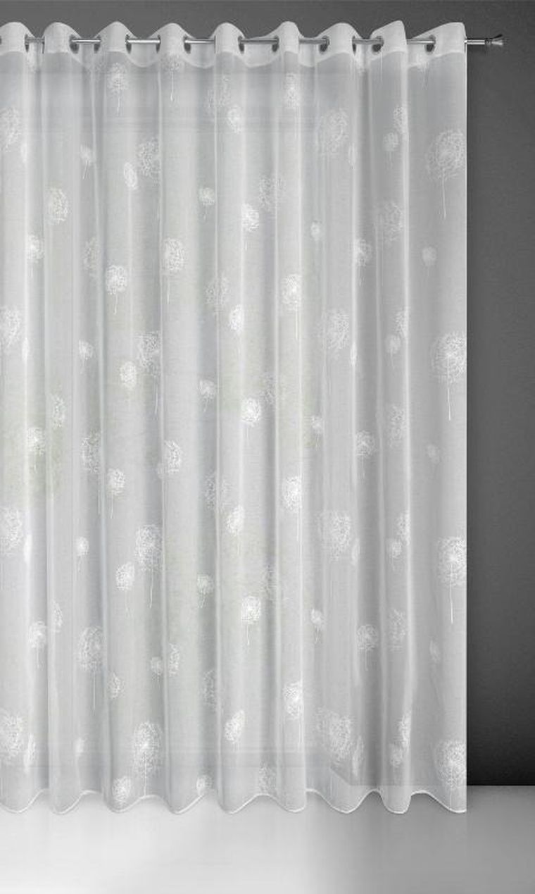 Eurofirany, firana gotowa, Sabine, 290-250 cm, biały