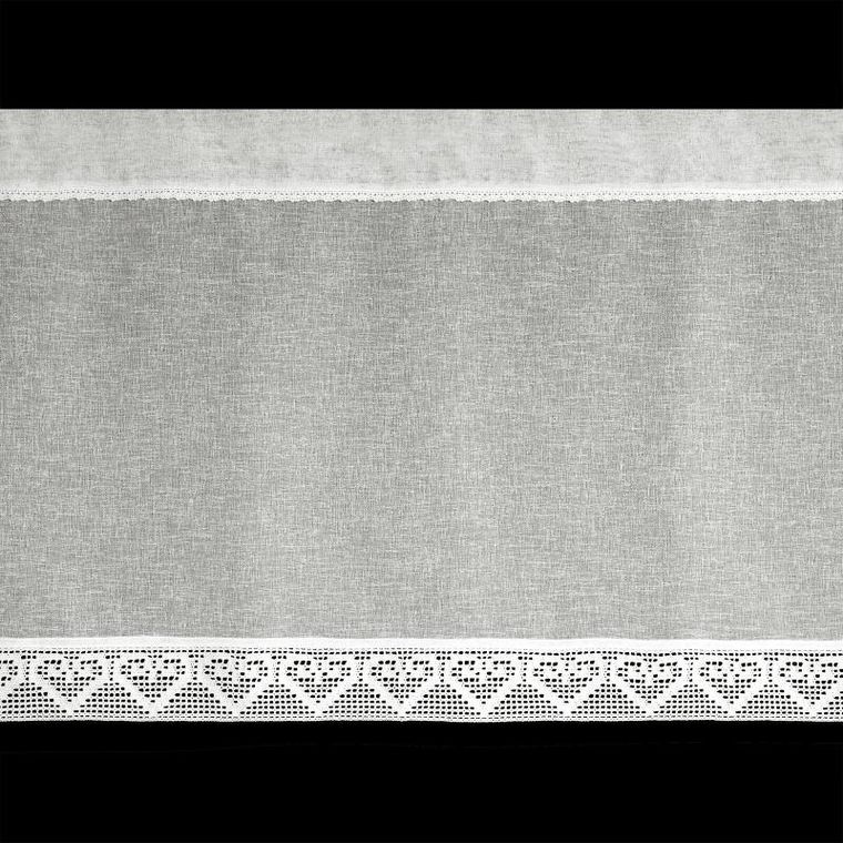 Eurofirany, firana zaciemniająca gotowa, Gabi, kremowy, 150-60 cm