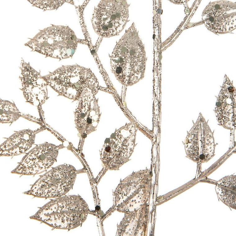 Eurofirany, gałązka świąteczna dekoracyjna, 10-48 cm, srebrny