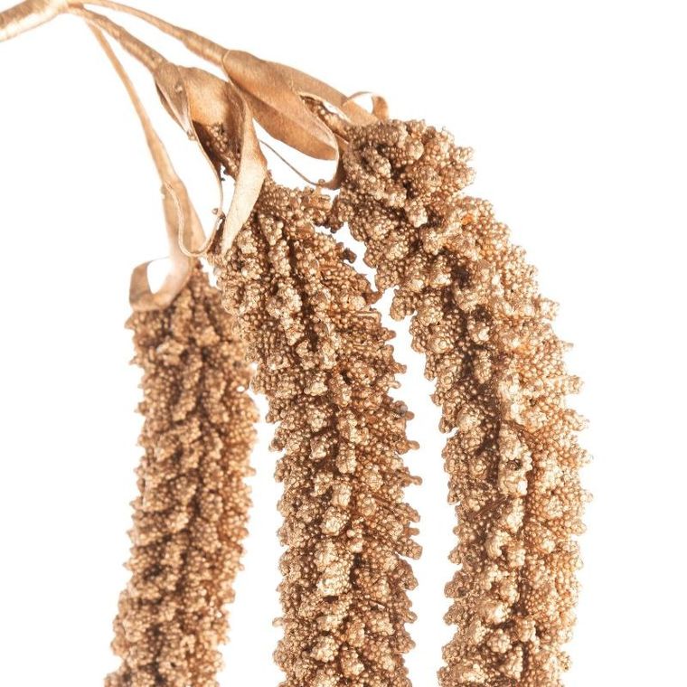 Eurofirany, gałązka świąteczna dekoracyjna, 10-70 cm, złoty