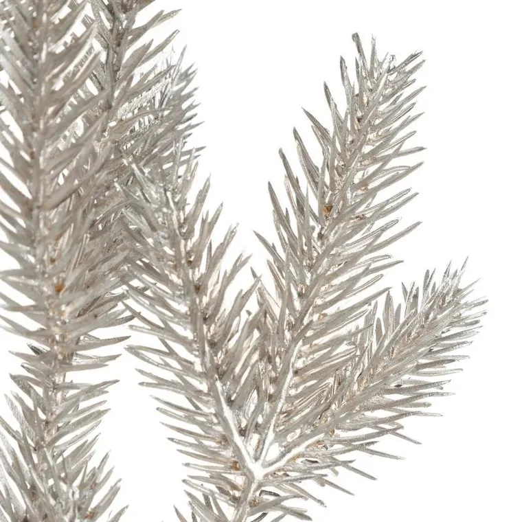 Eurofirany, gałązka świąteczna dekoracyjna, 20-50 cm, srebrny