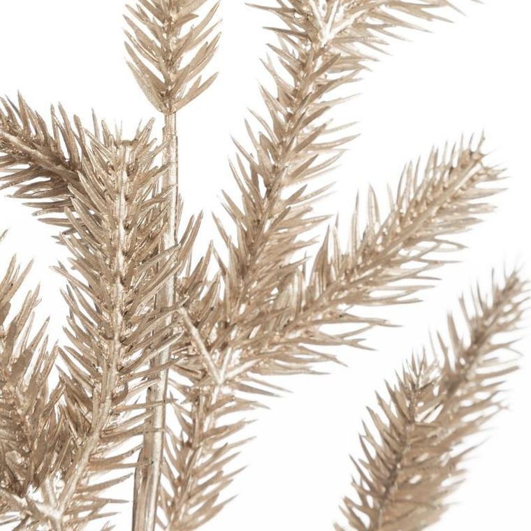 Eurofirany, gałązka świąteczna dekoracyjna, 20-50 cm, szampański