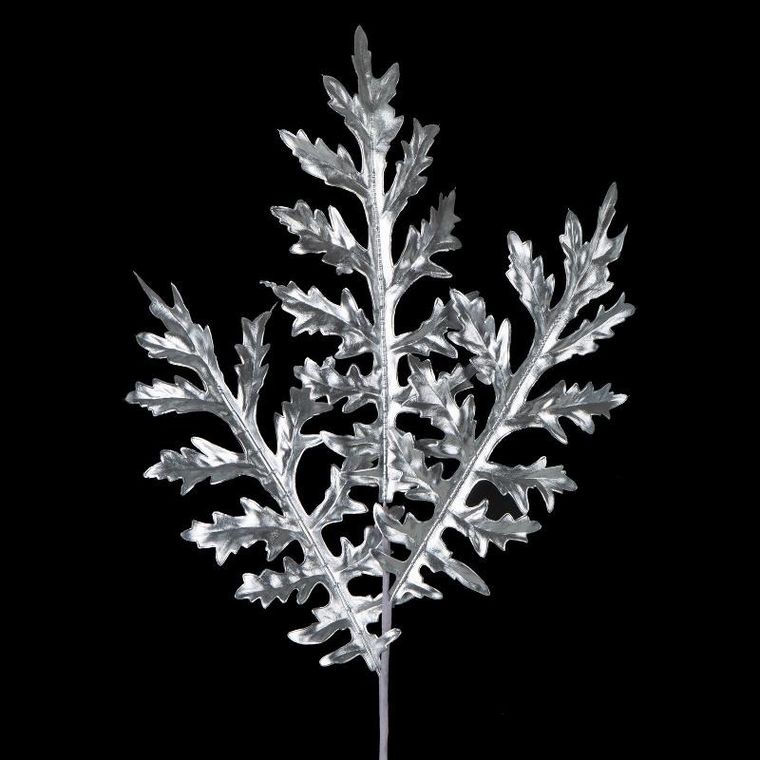 Eurofirany, gałązka świąteczna dekoracyjna, 30-92 cm, srebrny