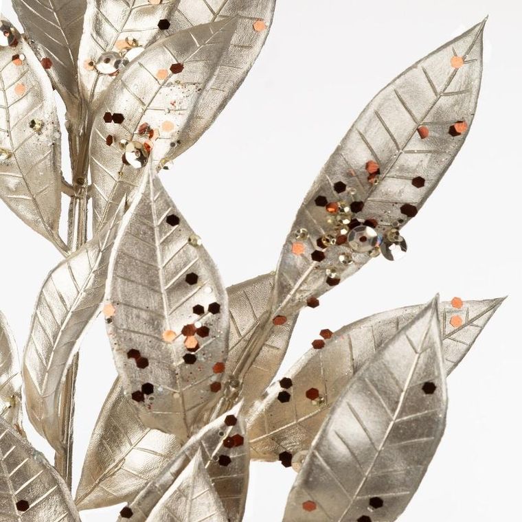 Eurofirany, gałązka świąteczna dekoracyjna, szampański, 15-73 cm