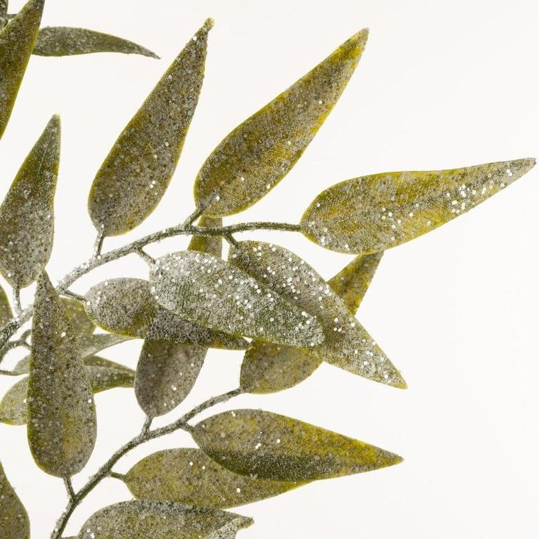 Eurofirany, gałązka świąteczna dekoracyjna, zielony, 17-77 cm