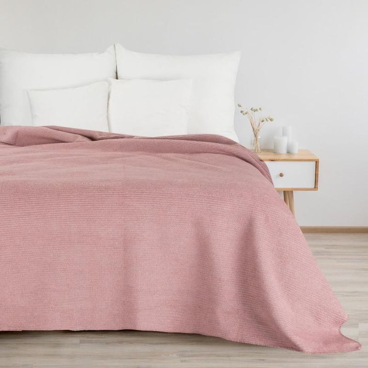 Eurofirany, koc d91 Amber, 200-220 cm, pudrowy