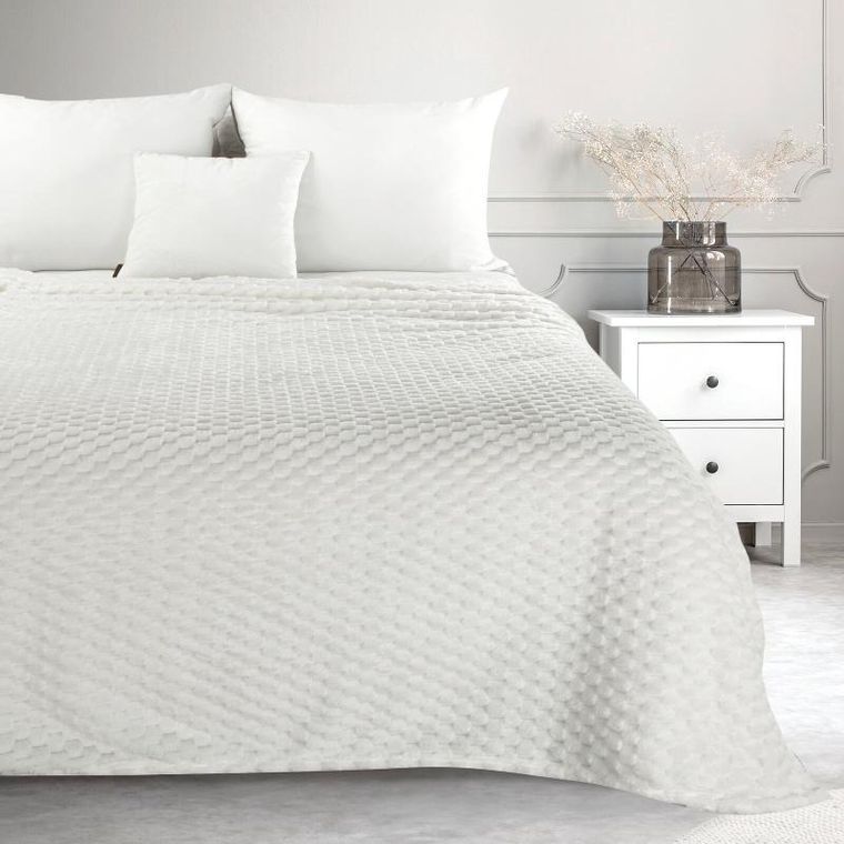 Eurofirany, koc d91 Cindy, biały