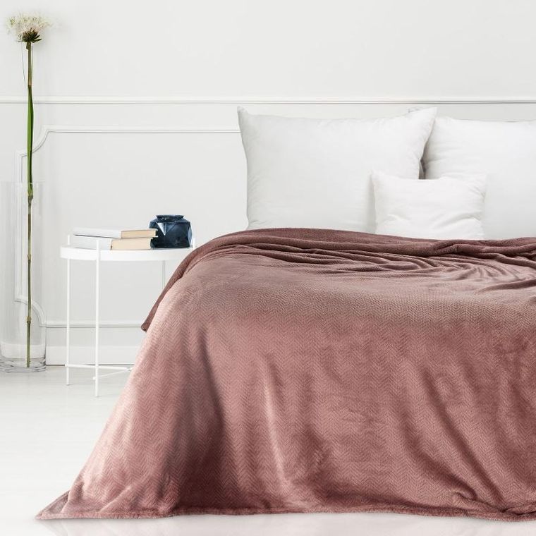 Eurofirany, koc d91 Cndy, 150-200 cm, ceglany