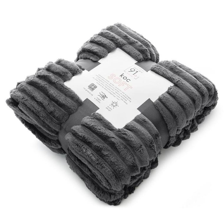 Eurofirany, koc d91 soft, 70-160 cm, stalowy