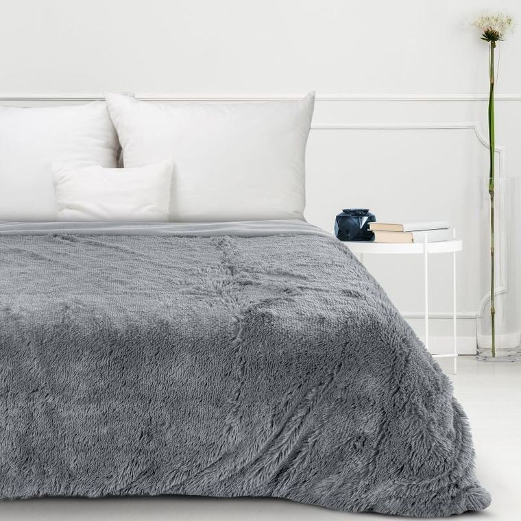 Eurofirany, koc d91 Tifany 1, szary, 170-210 cm