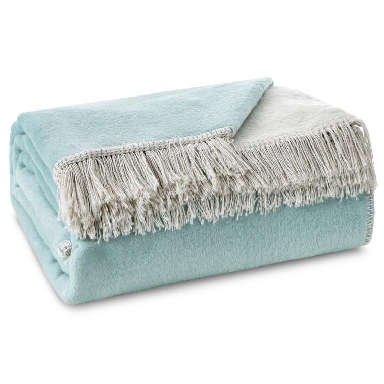 Eurofirany, koc duo, miętowy, 150-200 cm