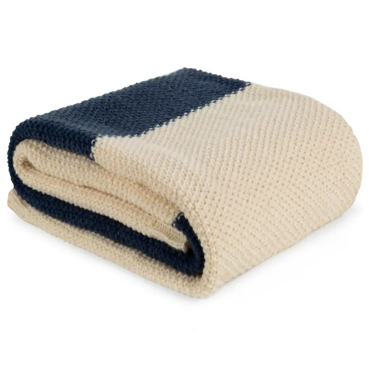 Eurofirany, koc pled, 130-170 cm, beżowy