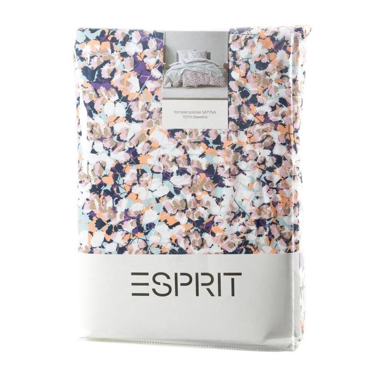 Eurofirany, komplet pościeli, Esprit, 220-200 cm, fioletowy