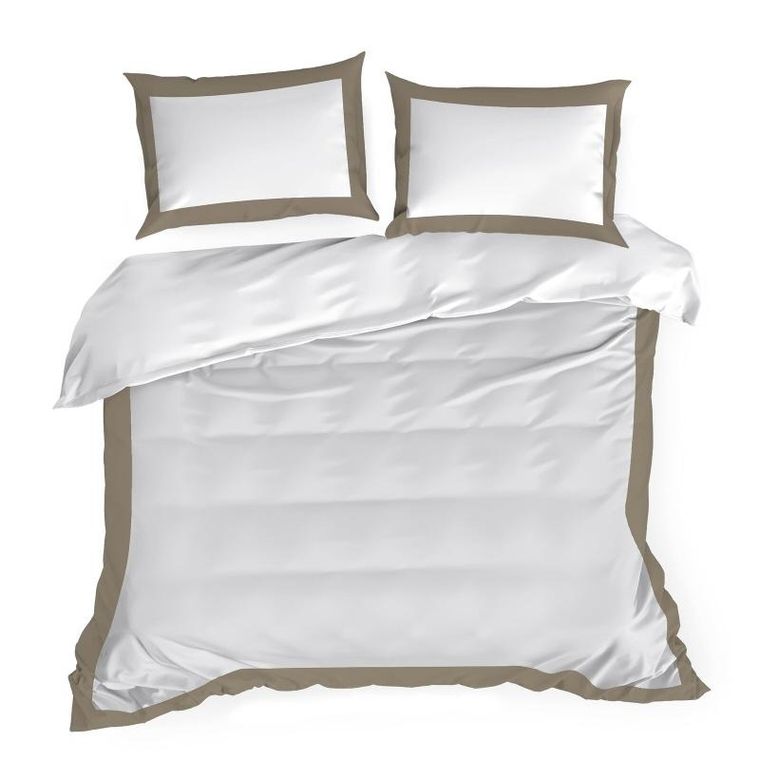 Eurofirany, komplet pościeli, Laura, 160-200 cm, biały