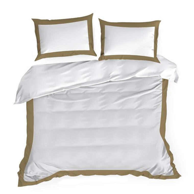 Eurofirany, komplet pościeli, Laura, 220-200 cm, biały