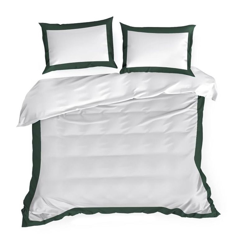 Eurofirany, komplet pościeli, Laura, 220-200 cm, biały