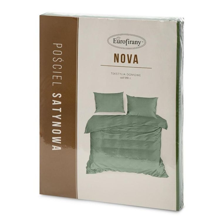 Eurofirany, komplet pościeli, nova3, 180-200 cm, szałwiowy