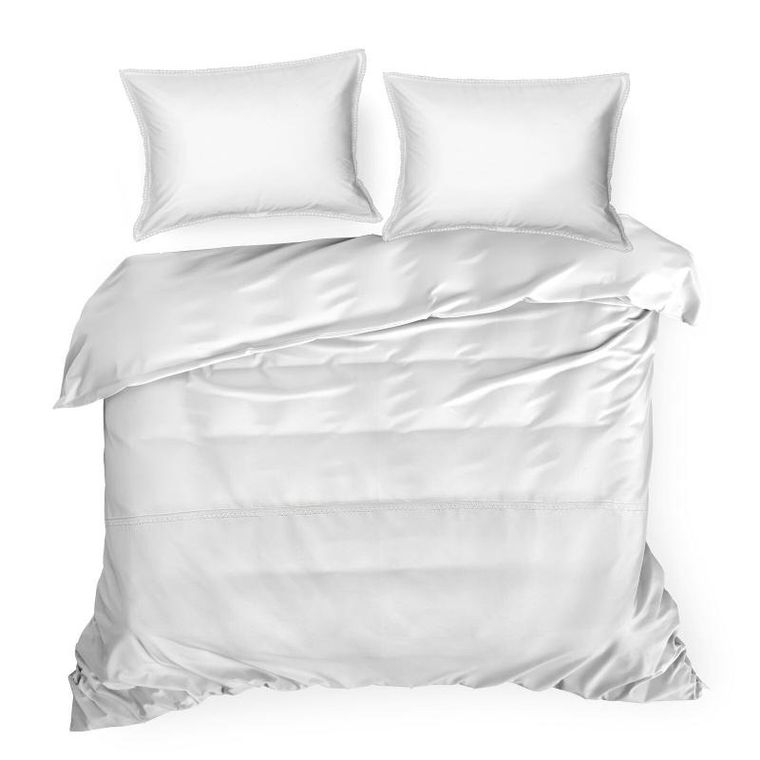 Eurofirany, komplet pościeli retro, 160-200 cm, biały