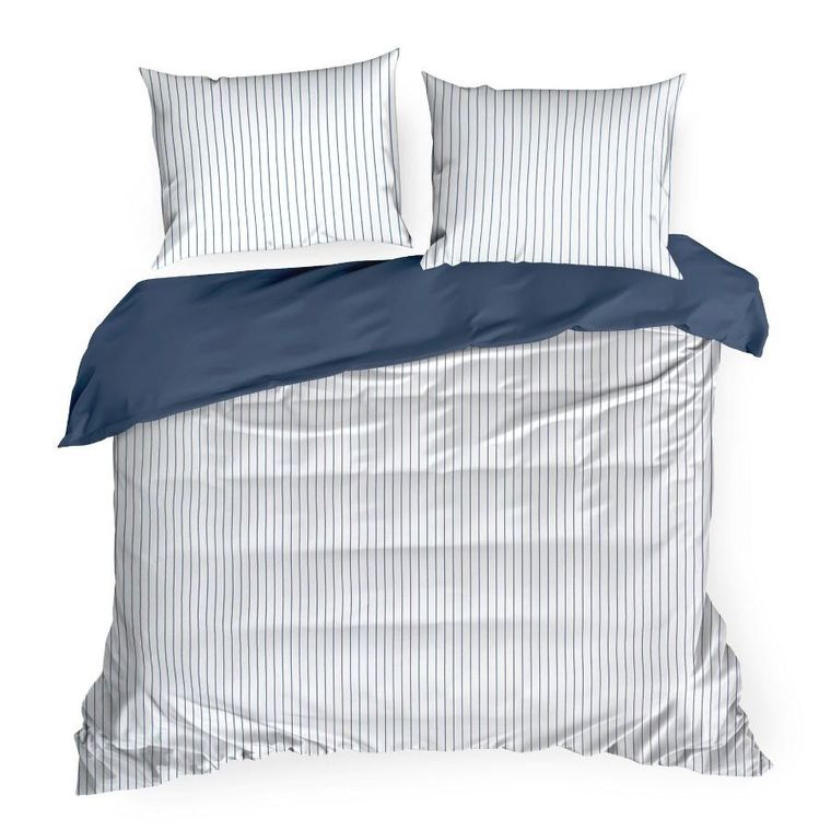 Eurofirany, komplet pościeli satynowej, Raya, 140-200 cm, biały