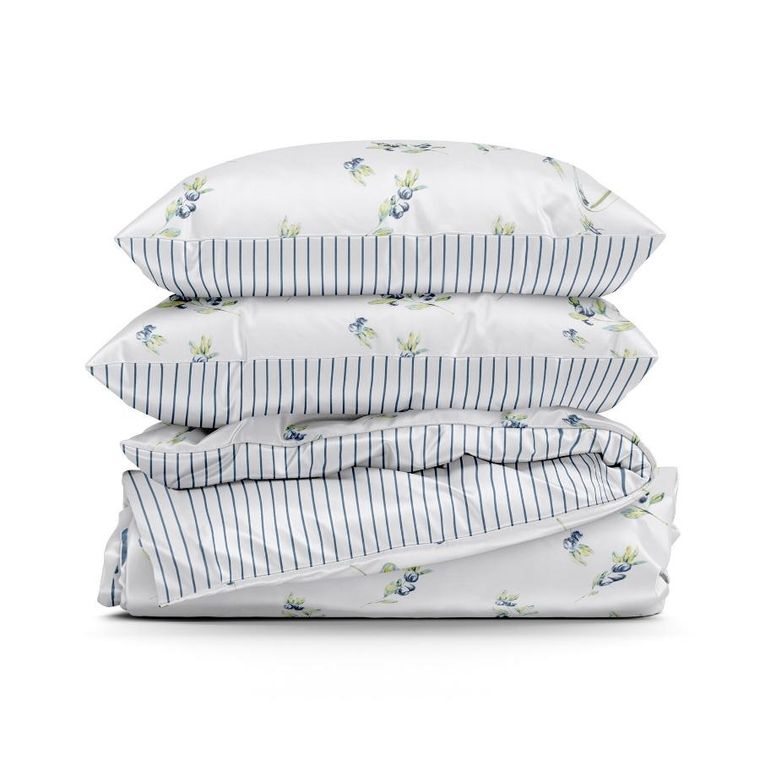 Eurofirany, komplet pościeli satynowej, Raya4, 160-200 cm, biały