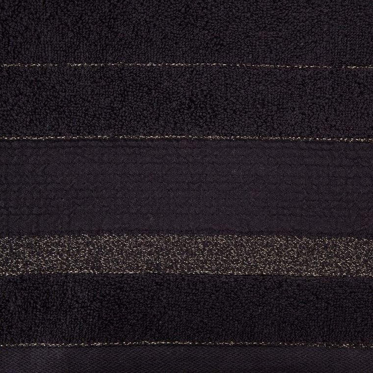 Eurofirany, komplet ręczników, April, 3 szt., czarny