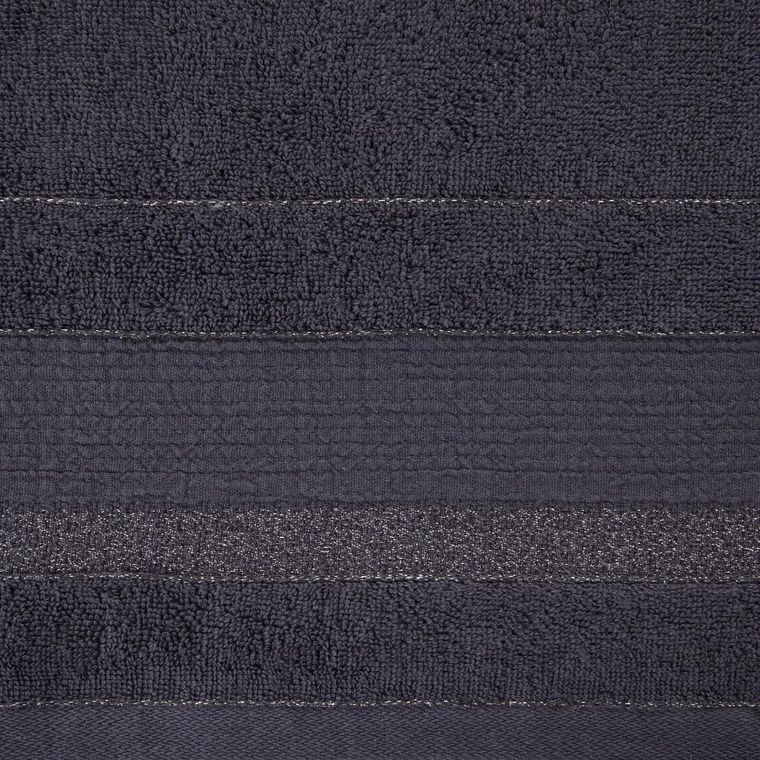 Eurofirany, komplet ręczników, April, 3 szt., grafitowy