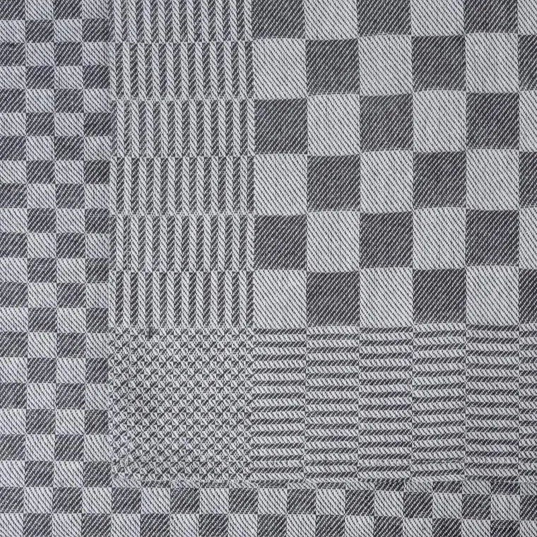 Eurofirany, komplet ręczników kuchennych, 2 szt., Mauro, 50-70 cm, stalowy