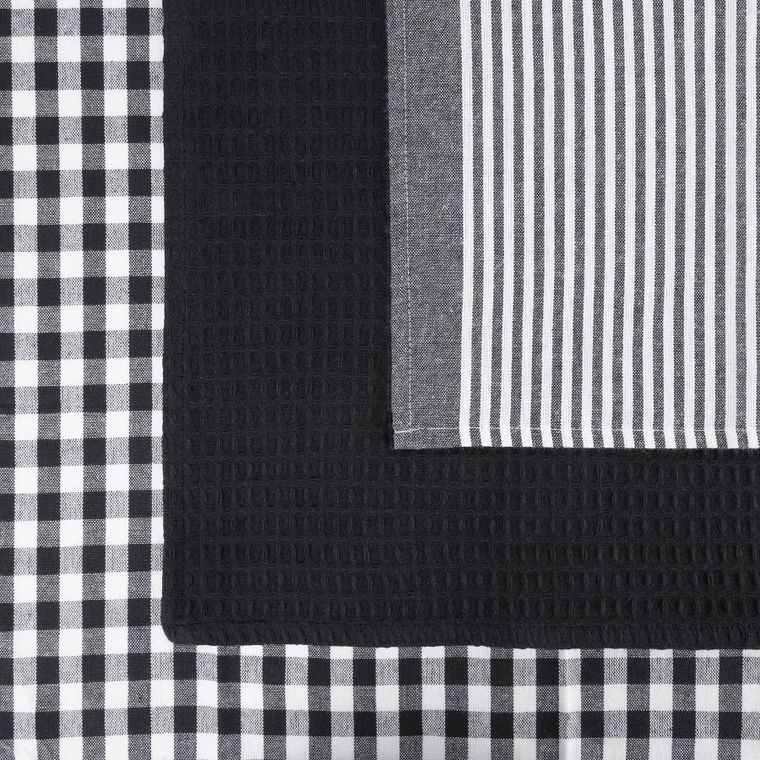 Eurofirany, komplet ręczników kuchennych, Lucy, 50-70 cm, biały