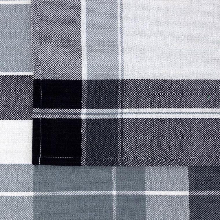 Eurofirany, komplet ręczników kuchennych, Mona, 50-70 cm, czarny