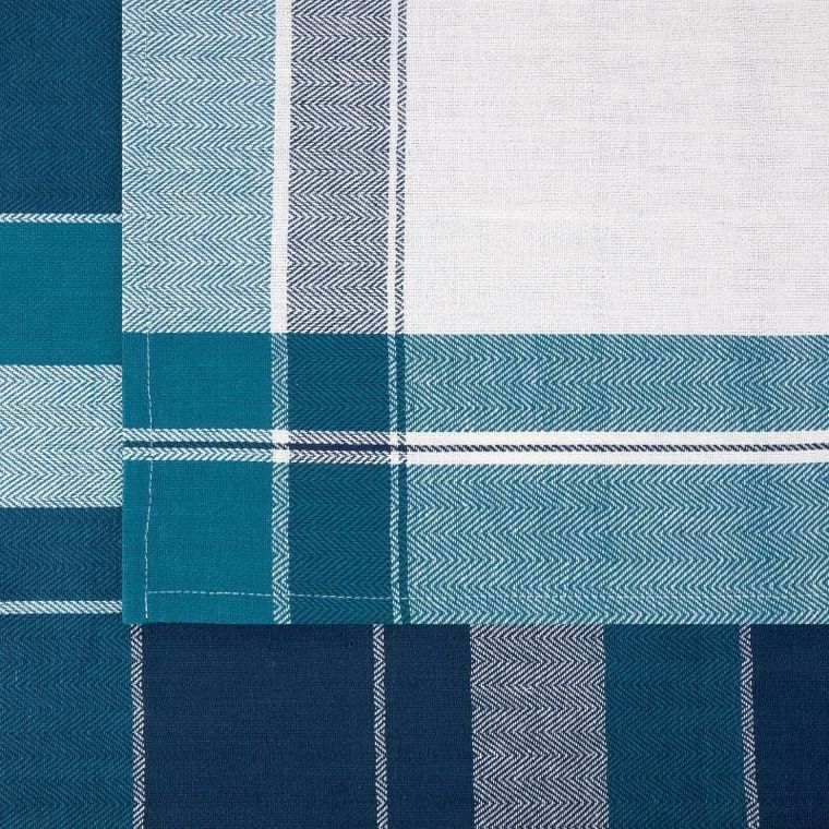 Eurofirany, komplet ręczników kuchennych, Mona, 50-70 cm, niebieski