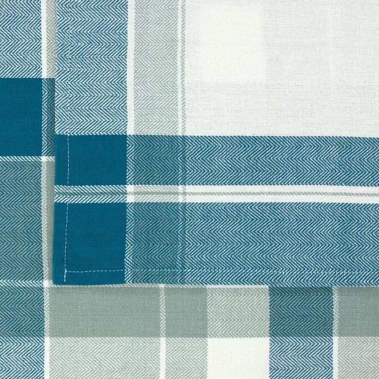 Eurofirany, komplet ręczników kuchennych, Mona, 50-70 cm, turkusowy