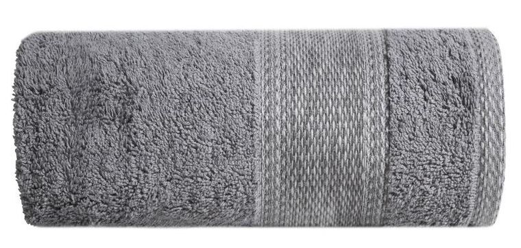 Eurofirany, komplet ręczników, stalowy