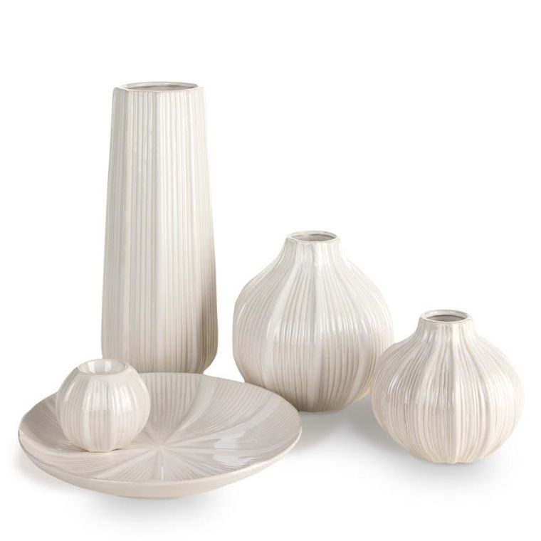 Eurofirany, kula dekoracyjna, Garet, 30-30-4 cm, kremowy