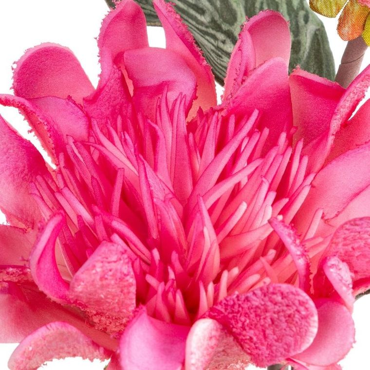 Eurofirany, kwiat flore, 11-65 cm, różowy