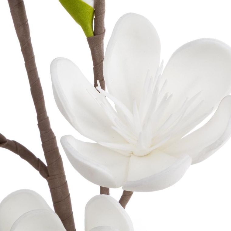 Eurofirany, kwiat flore, 11-69 cm, biały