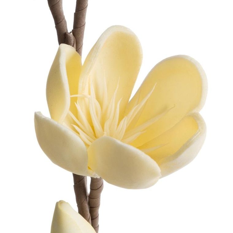 Eurofirany, kwiat flore, 12-82 cm, kremowy