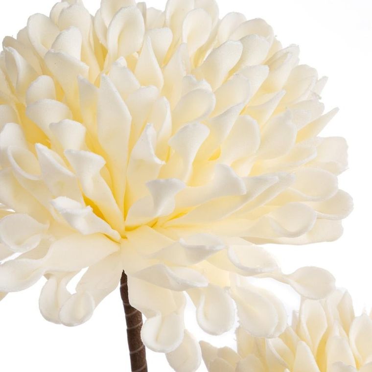 Eurofirany, kwiat flore, 13-63 cm, kremowy