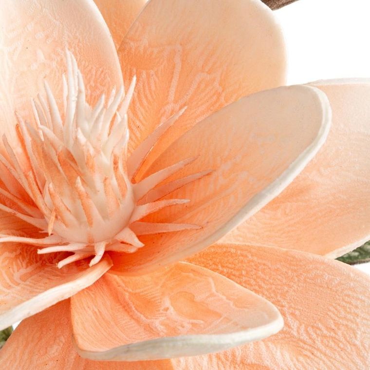 Eurofirany, kwiat flore, 14-75 cm, jasnopomarańczowy