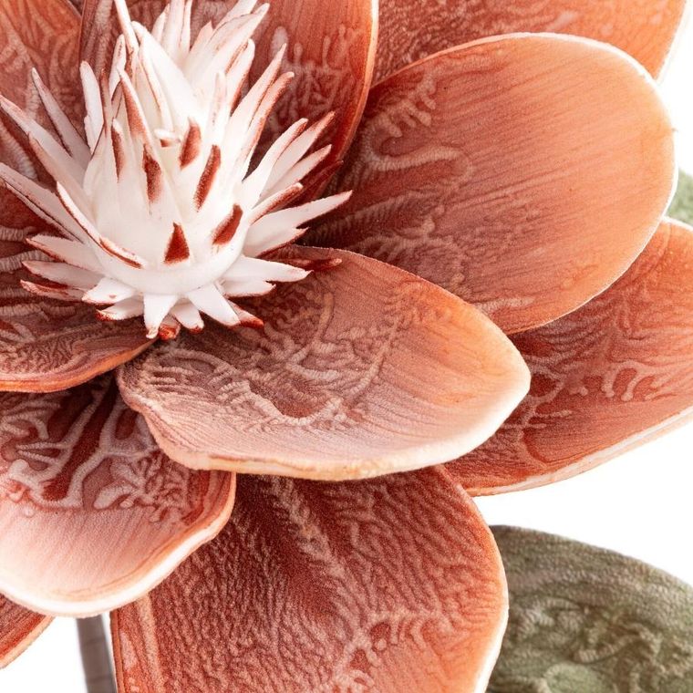 Eurofirany, kwiat flore, 14-75 cm, pomarańczowy