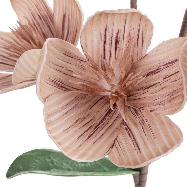 Eurofirany, kwiat flore, 15-70 cm, beżowy