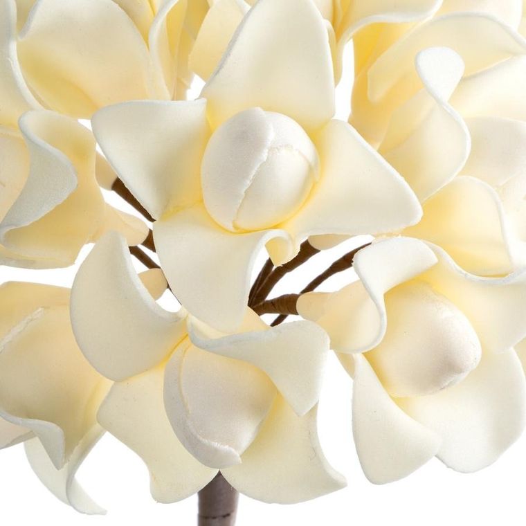 Eurofirany, kwiat flore, 20-61 cm, kremowy